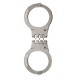 Hiatt® Oversized Lightweight Steloy Handcuffs HINGED